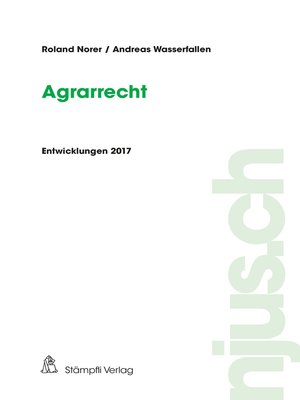 cover image of Agrarrecht